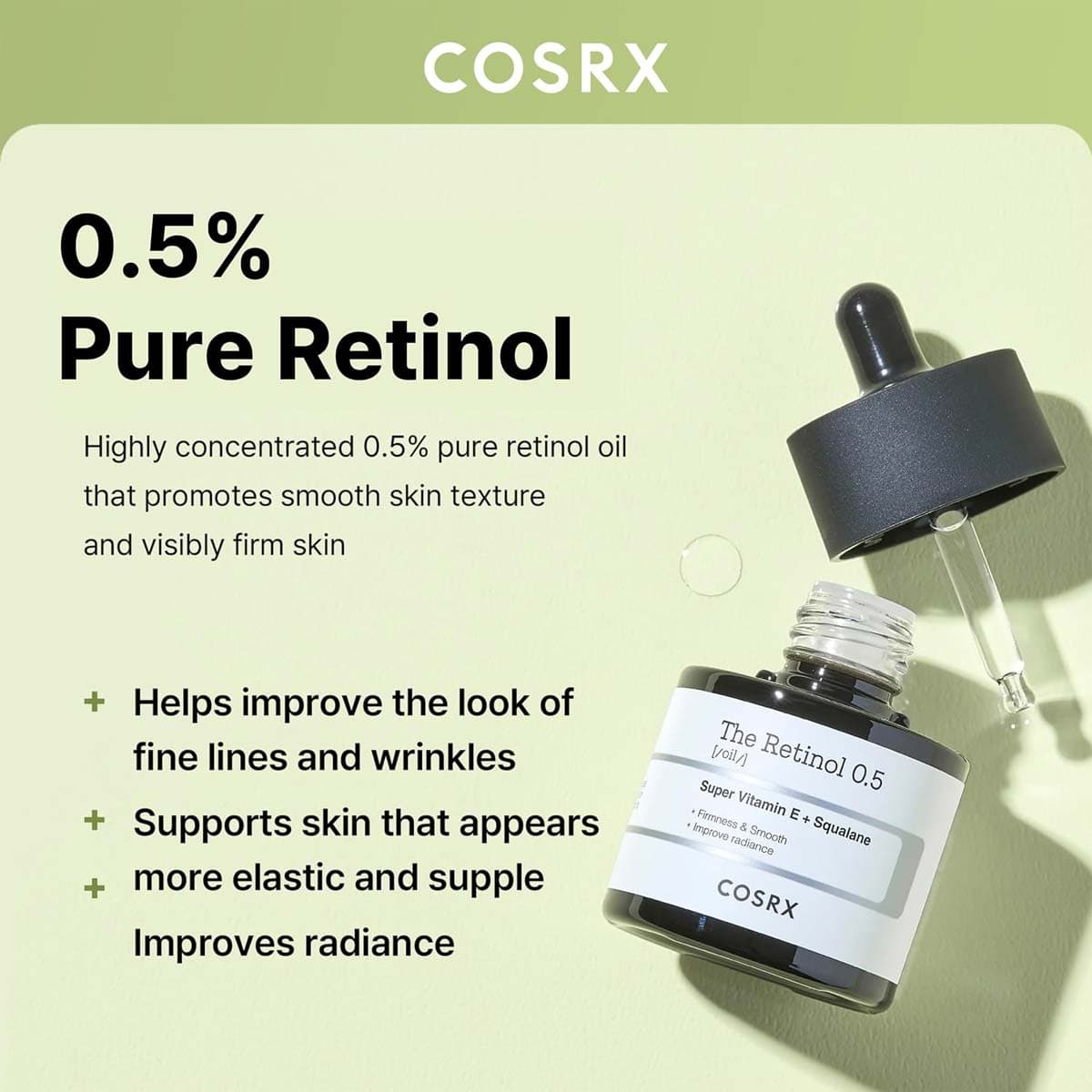 Cosrx The Retinol 0.5 Oil