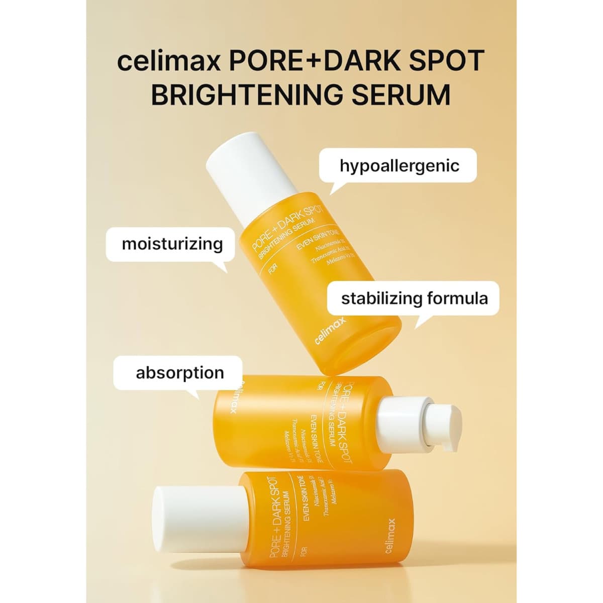 Celimax Pore + Dark Spot Brightening Serum