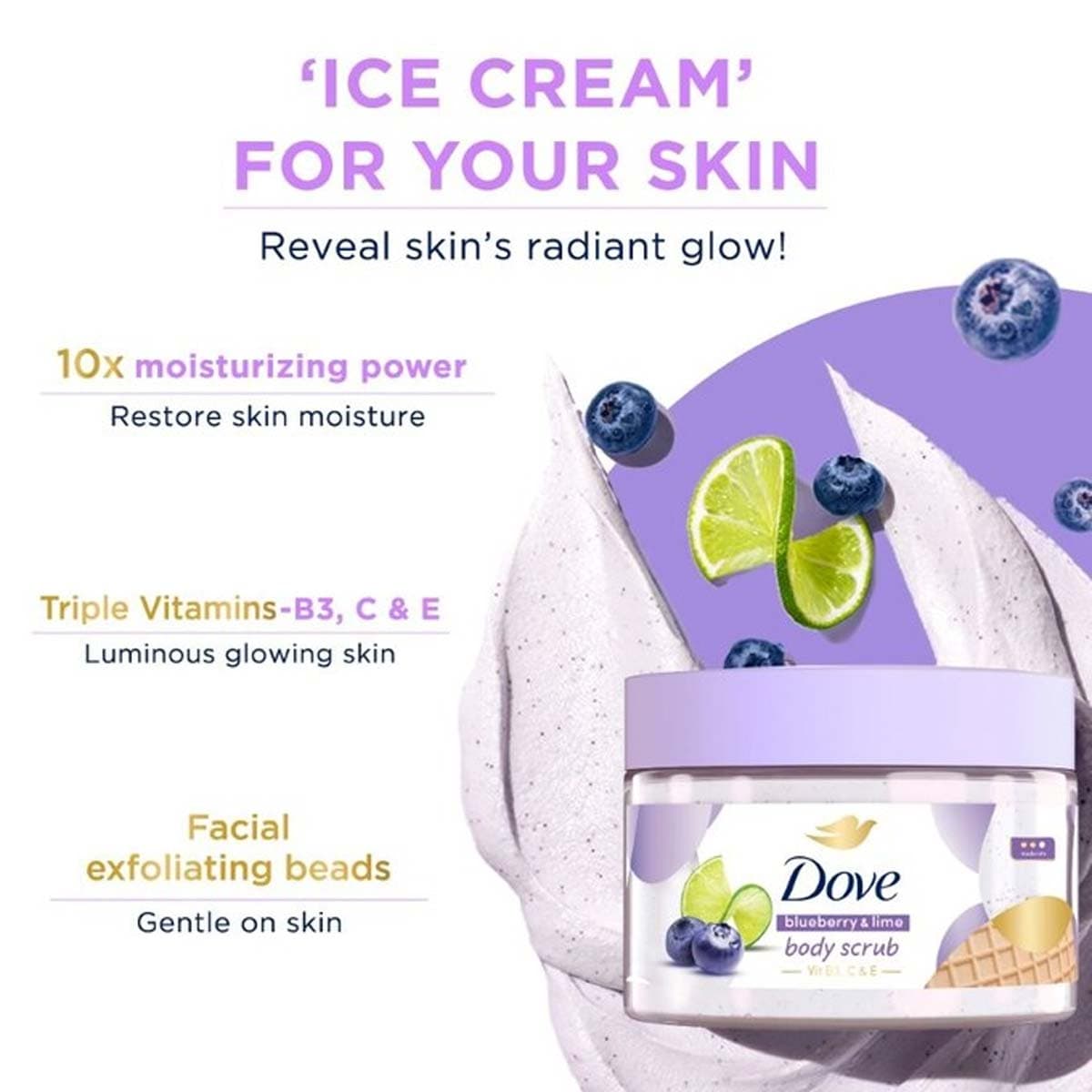 Dove Lime Berry Body Scrub