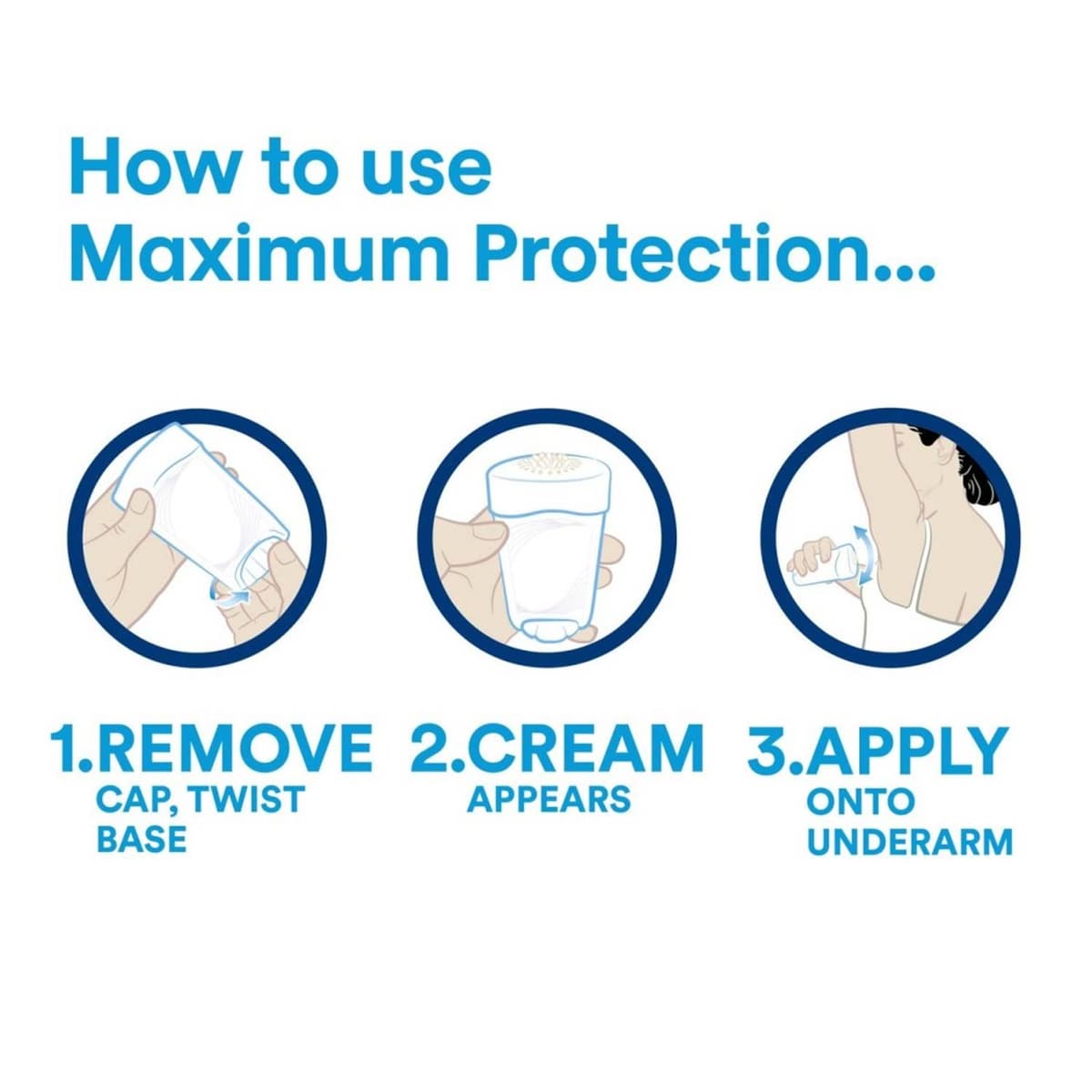 Dove Maximum Protection Anti-Perspirant Cream Stick