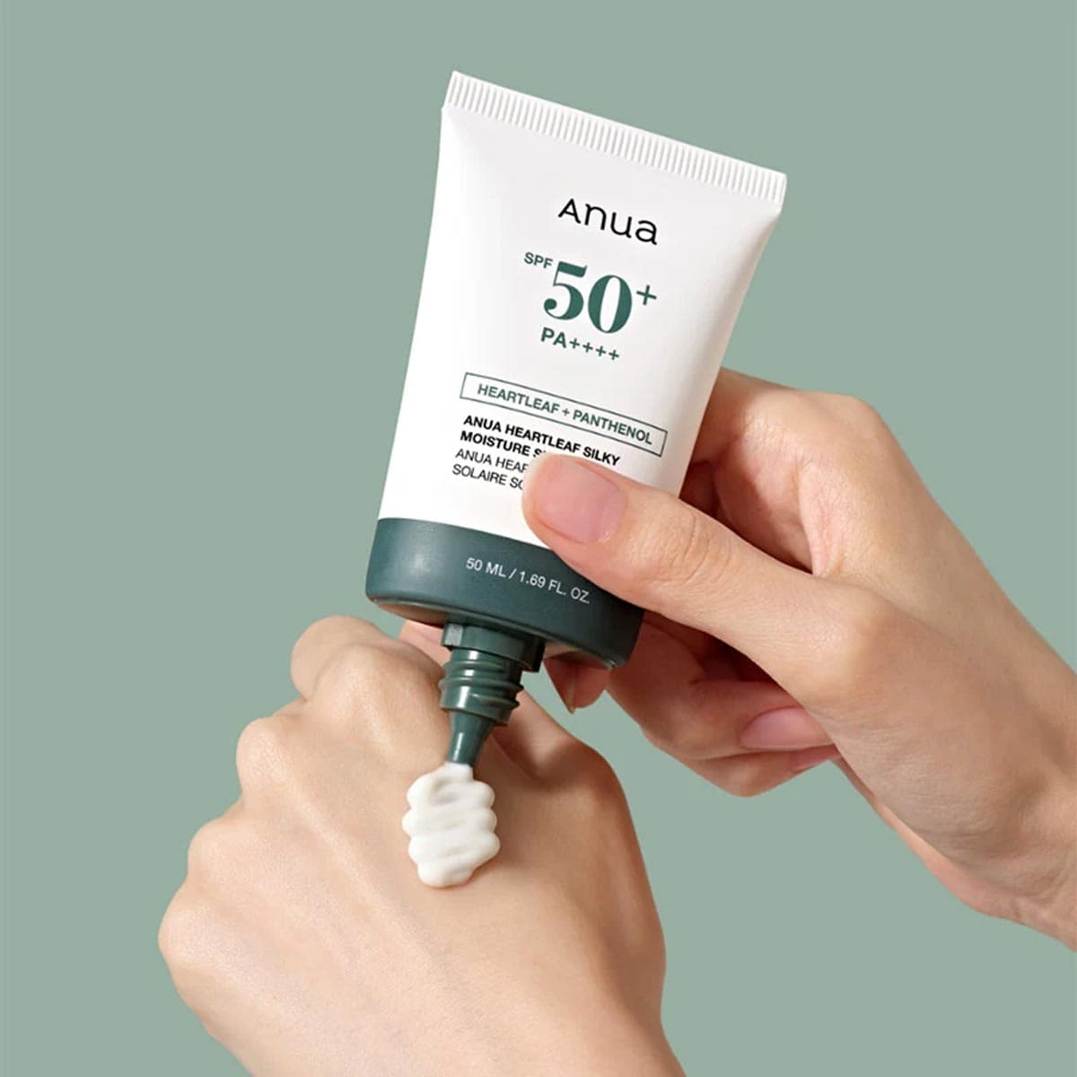 Anua Heartleaf Silky Moisture Sun Cream SPF 50+ PA++++