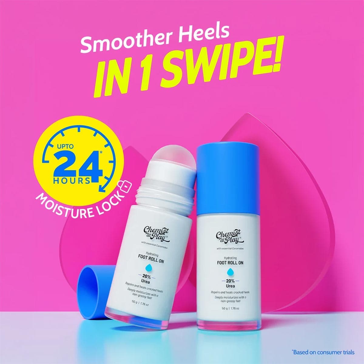 Chemist at Play 20% Urea + 1% Amino Acid Complax + AHA + BHA Foot Roll On
