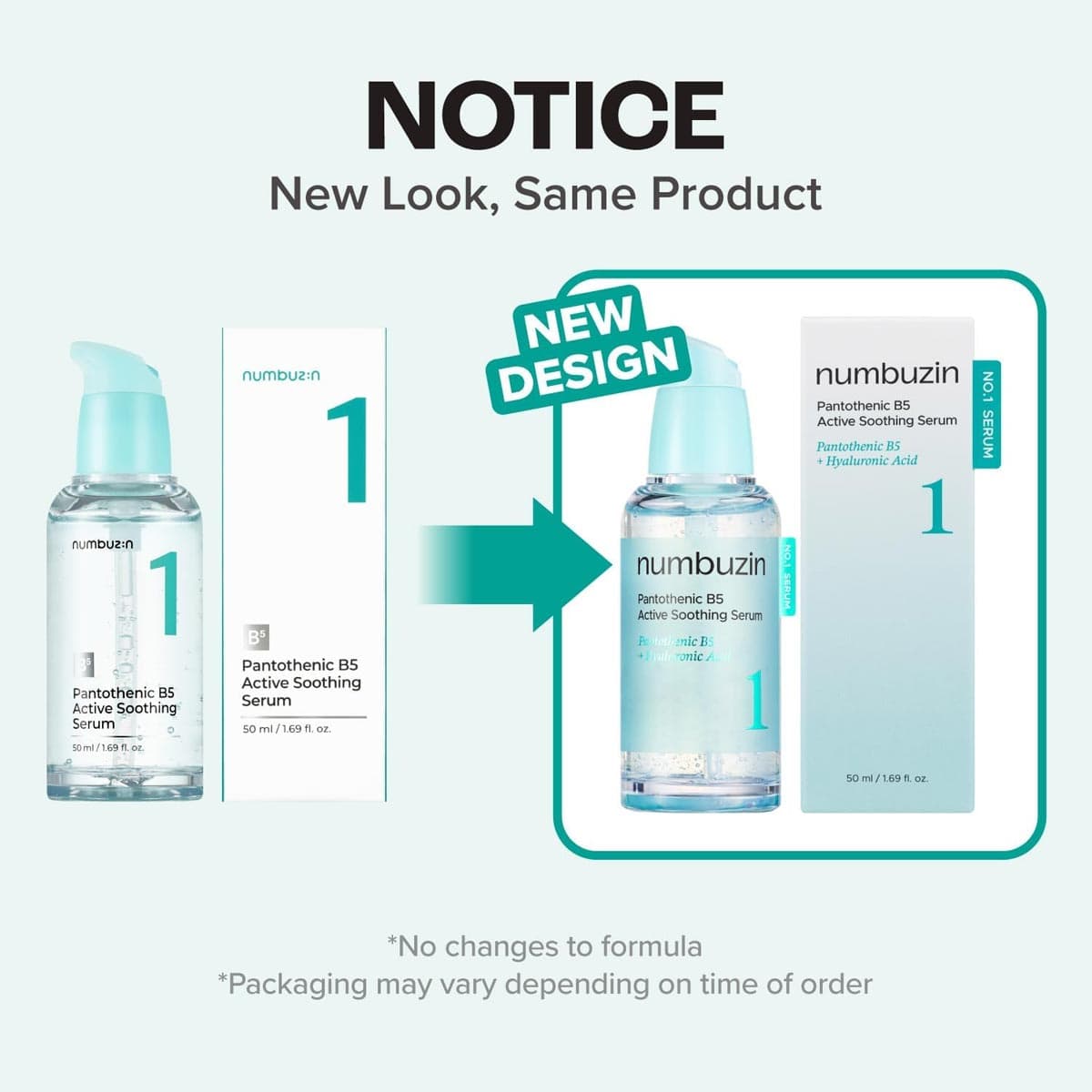 Numbuzin No.1 Pantothenic B5 Active Soothing Serum