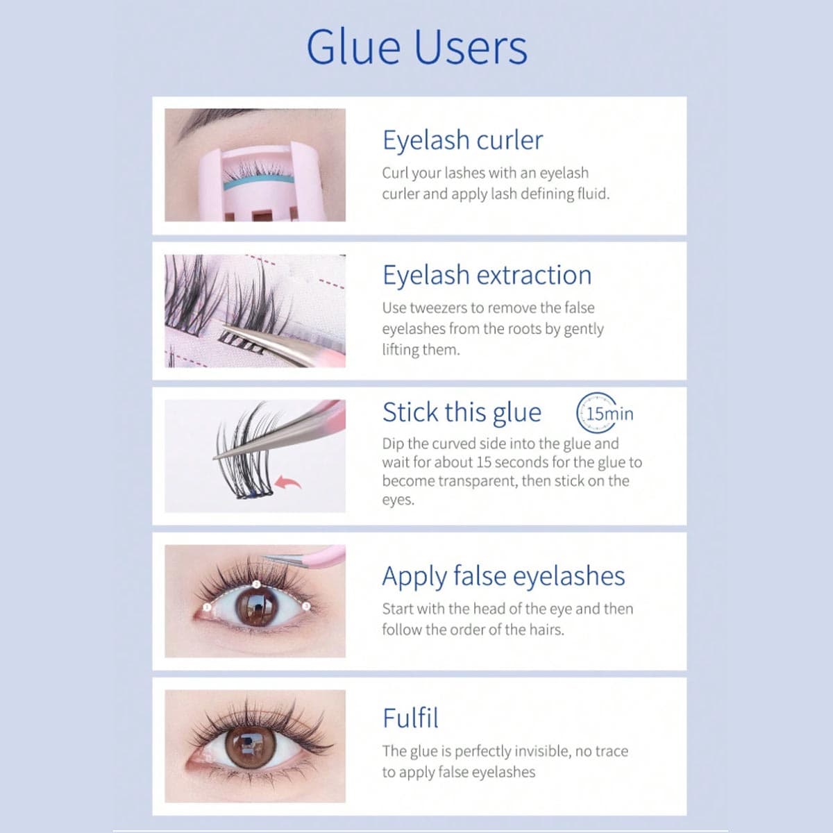 Magefy Adhesive Waterproof Eyelash Glue