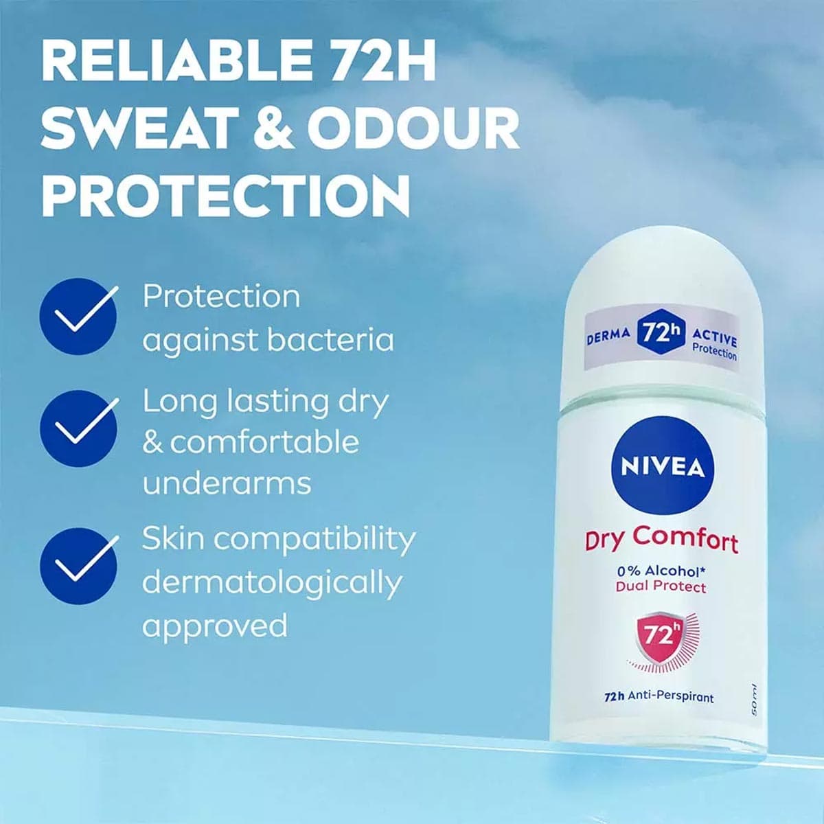 Nivea Dry Comfort Roll On