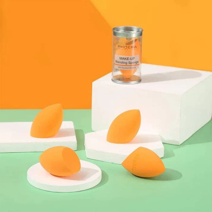 Phoera Makeup Blending Sponge - Orange