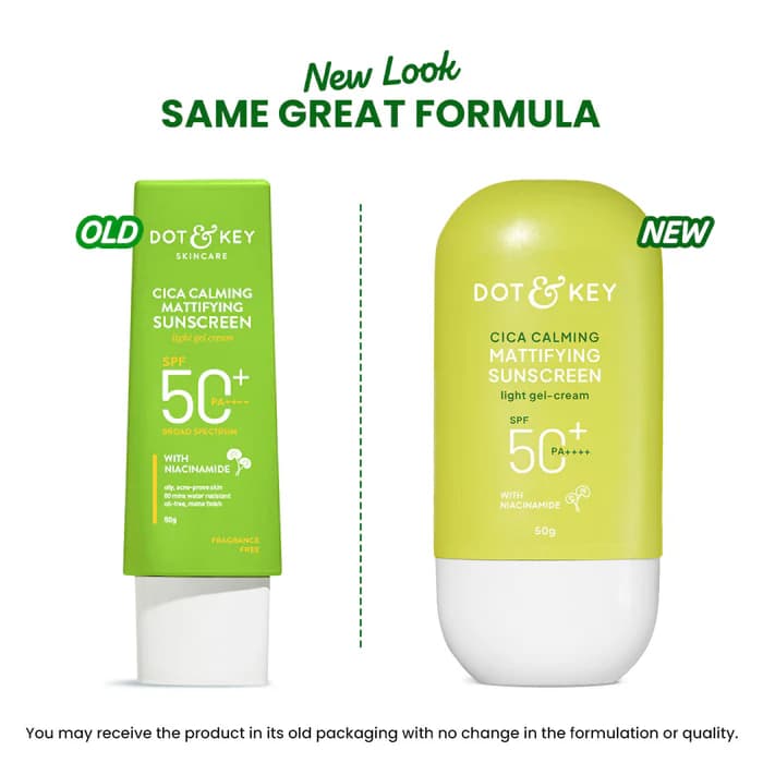 Dot & Key Cica Calming Mattifying Sunscreen
