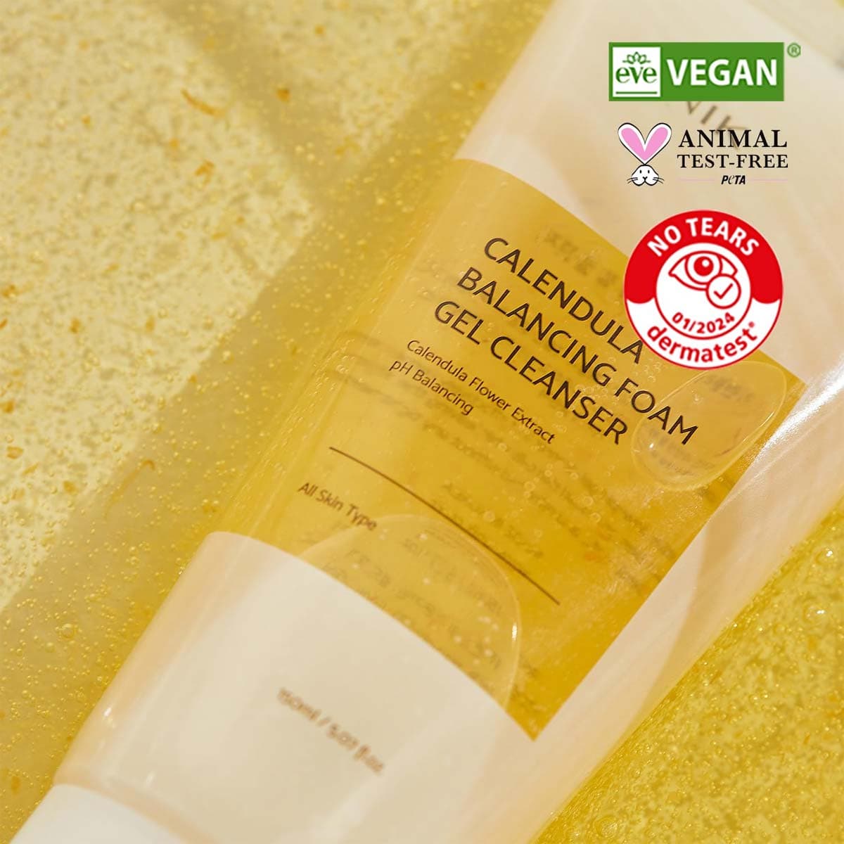 iUNIK Calendula Balancing Foam Gel Cleanser