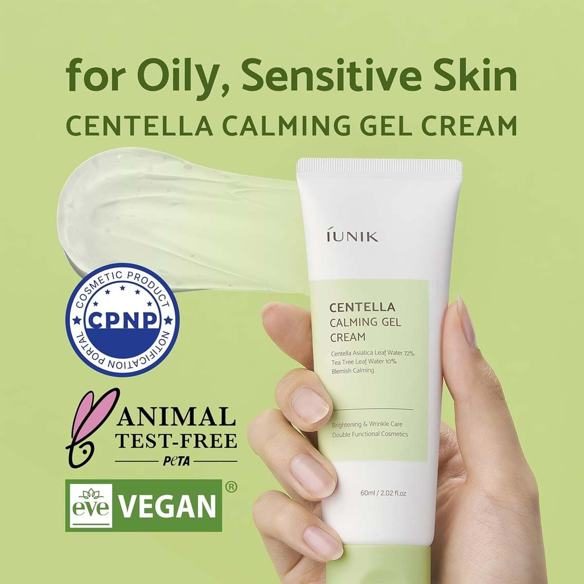 iUNIK Centella Edition Skincare Set (Cream & Mini Serum)