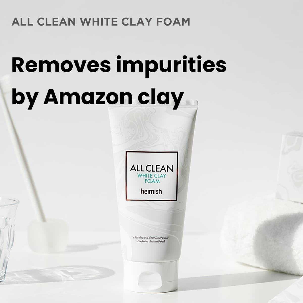 Heimish All Clean White Clay Foam