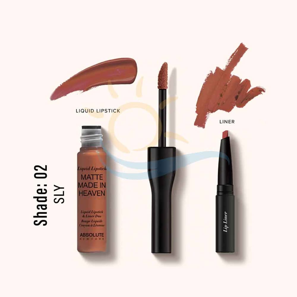 Absolute New York Matte Made in Heaven Liquid Lipstick & Liner Duo