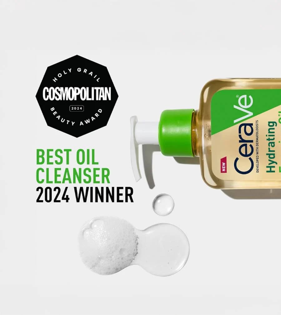 Cera Ve Hydrating Foaming Oil Cleanser For Dry to Very Dry Skin