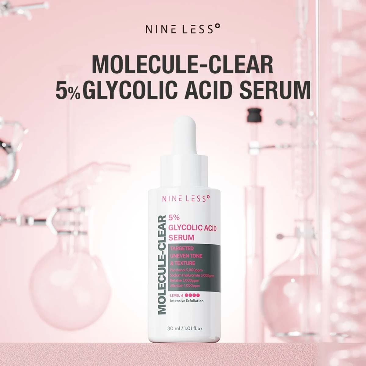 Nineless Molecule Clear 5% Glycolic Acid Serum