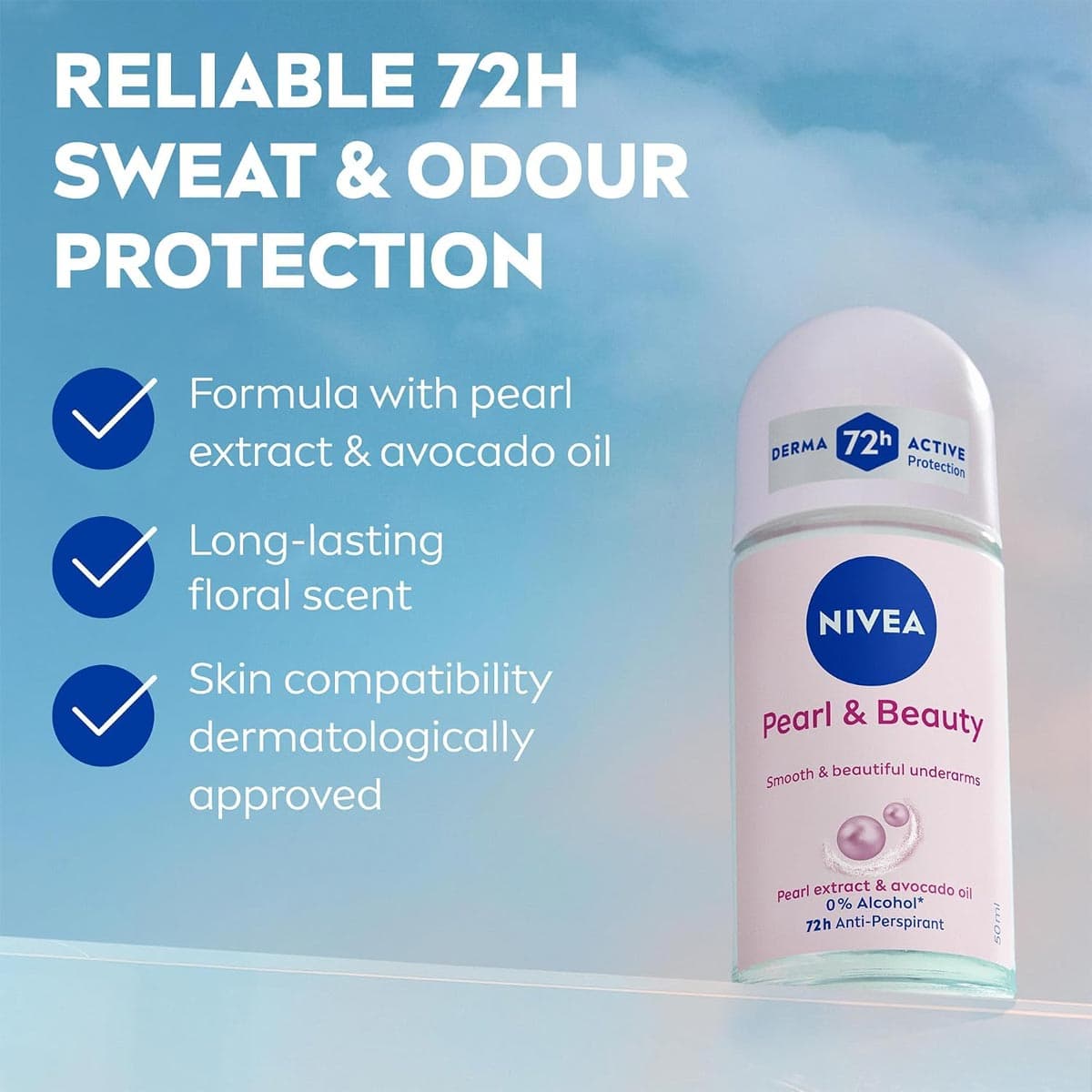 NIVEA Pearl & Beauty Roll-On