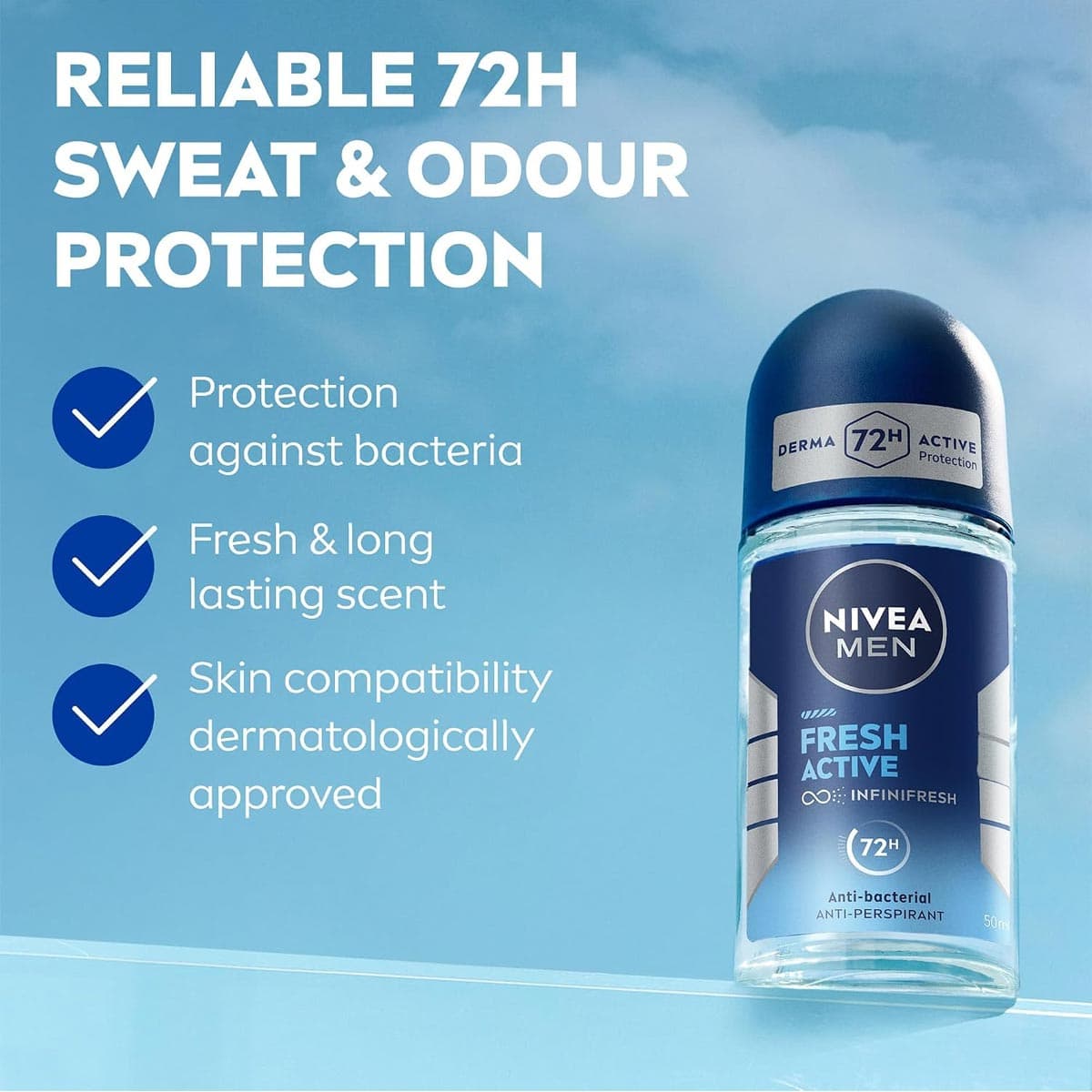 Nivea Men Fresh Active Roll On