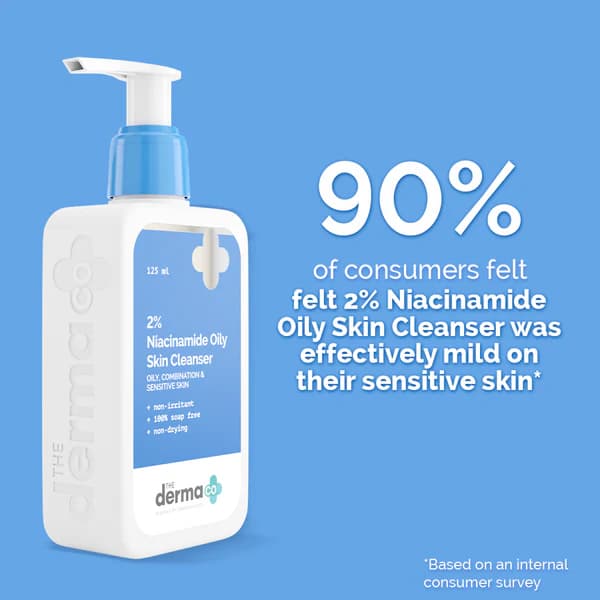 The Derma Co 2% Niacinamide Oily-Skin Cleanser