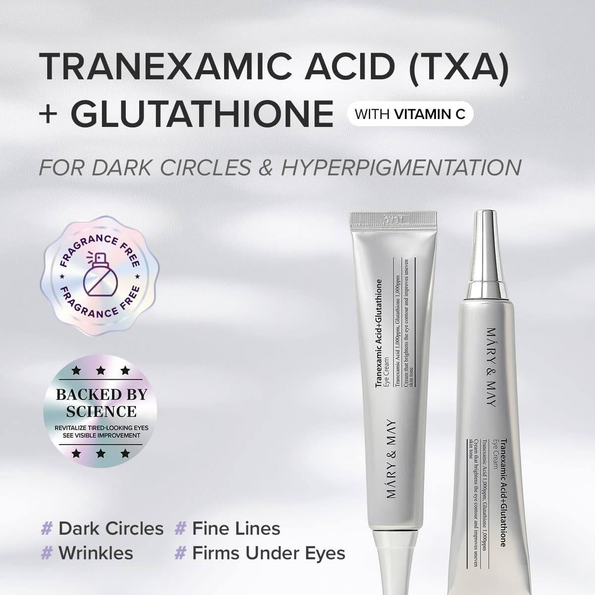 Mary&May Tranexamic Acid+Glutathione Eye Cream (Mini)