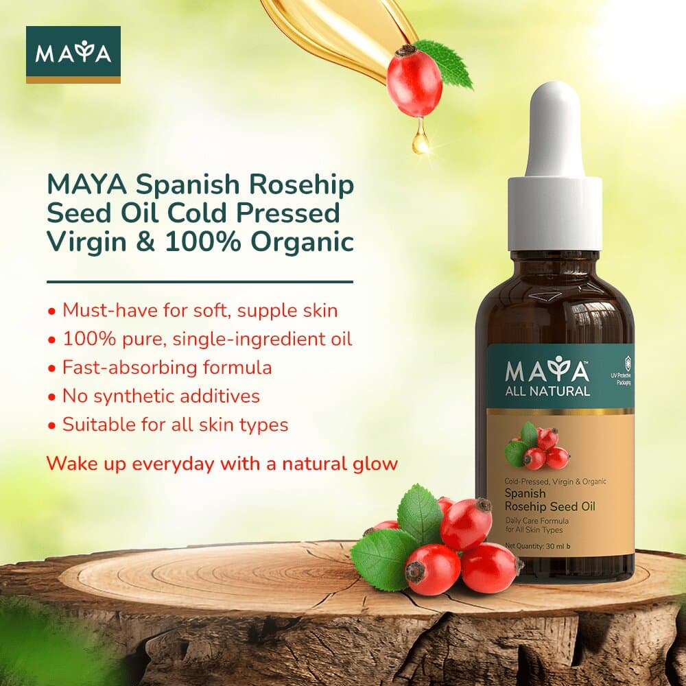 MAYA All Natural Spanish Rosehip Seed Oil