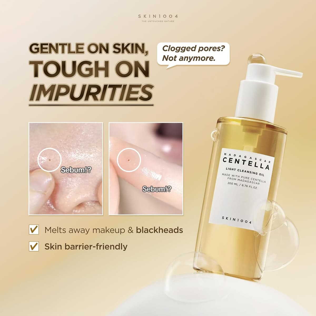 Skin1004 Centella Light Cleansing Oil