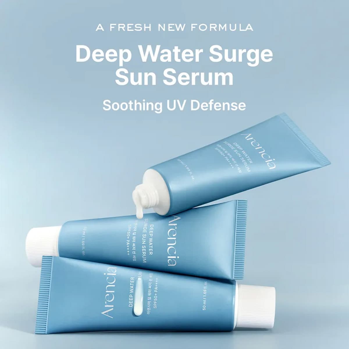 Arencia Deep Water Surge Sun Serum SPF50+ PA++++