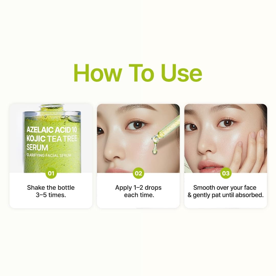 Purito Azelaic Acid 10 Kojic Tea Tree Serum