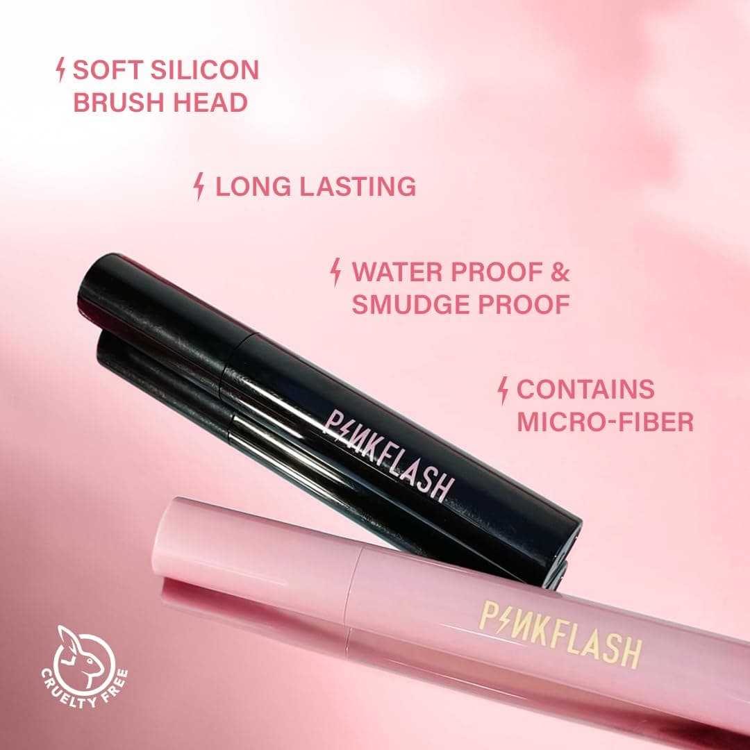 Pink Flash Waterproof Day Mascara