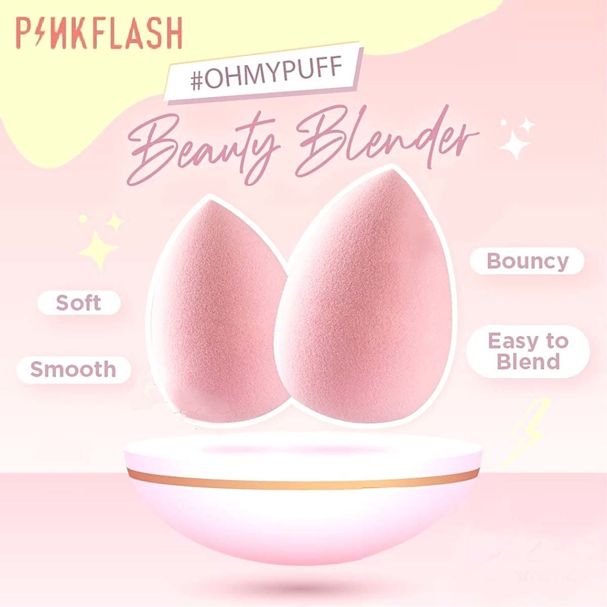 Pink Flash Beauty Blender