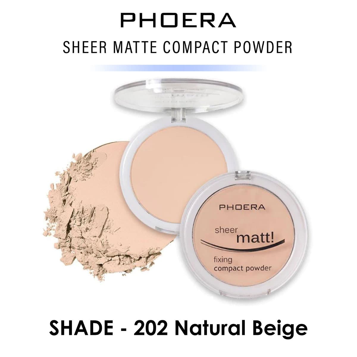 Phoera Sheer Matte Compact Powder