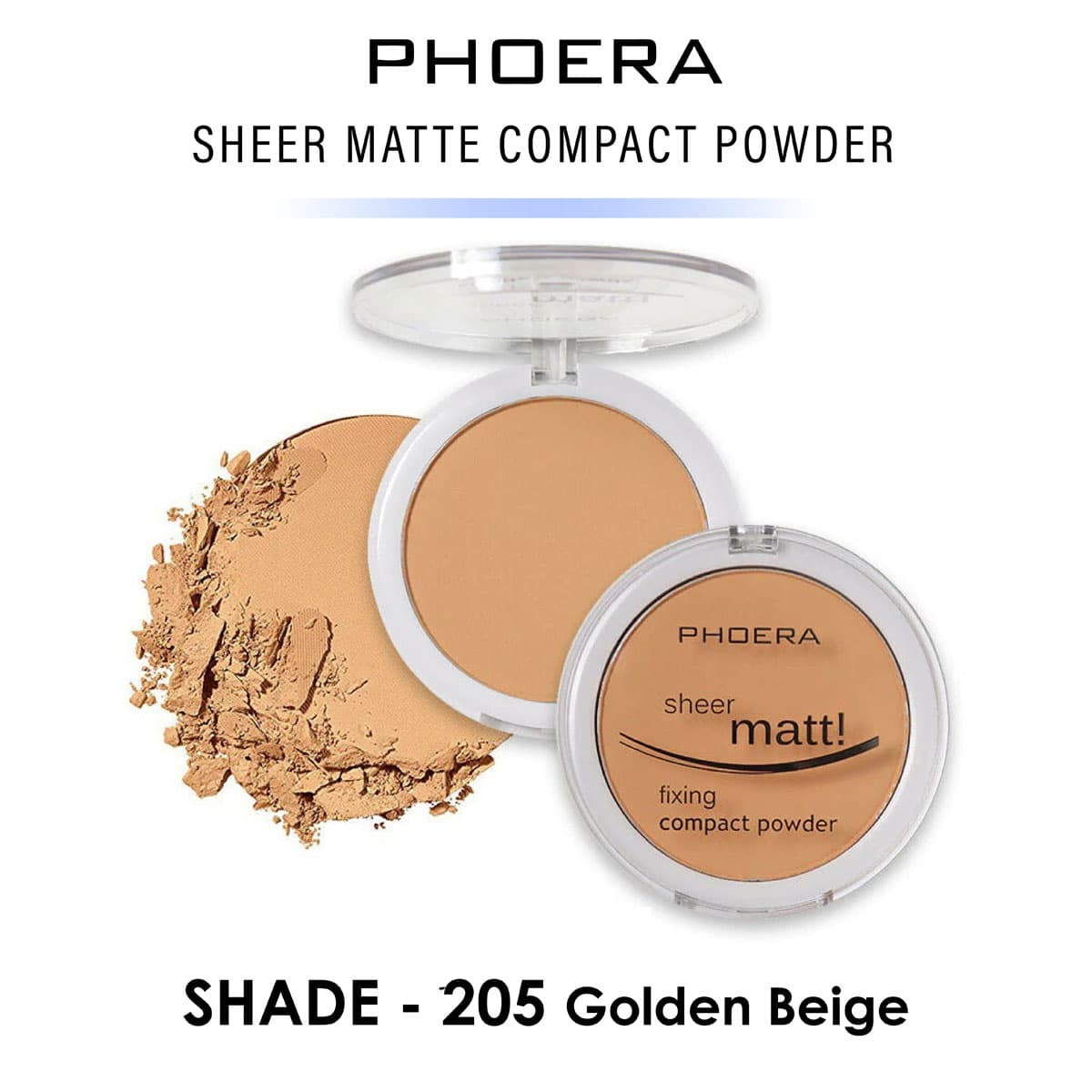 Phoera Sheer Matte Compact Powder