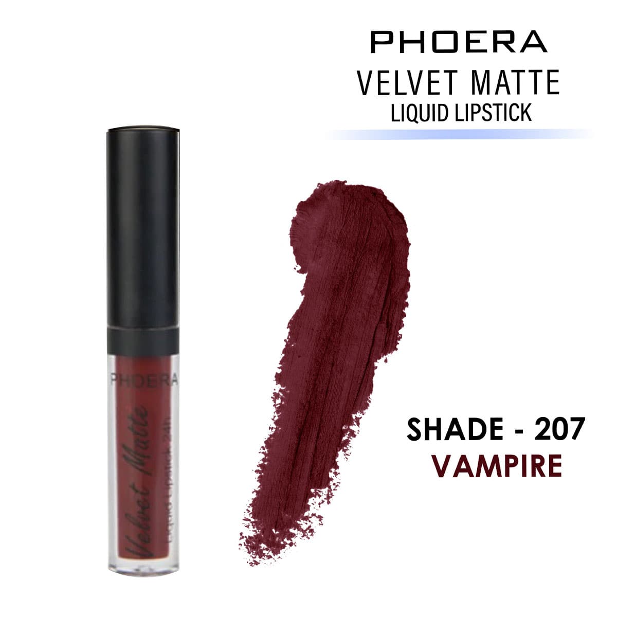 Phoera Velvet Matte Liquid Lipstick
