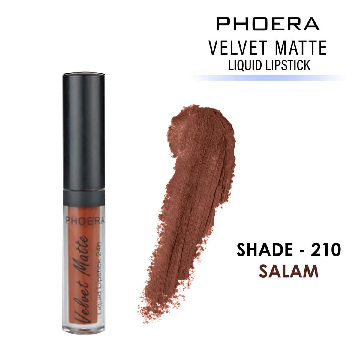 Phoera Velvet Matte Liquid Lipstick