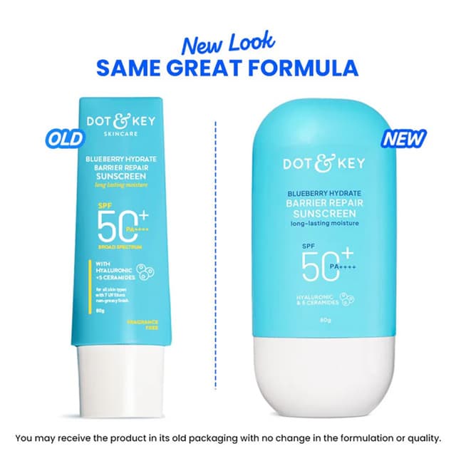 Dot & Key Blueberry Hydrate Barrier Repair Sunscreen