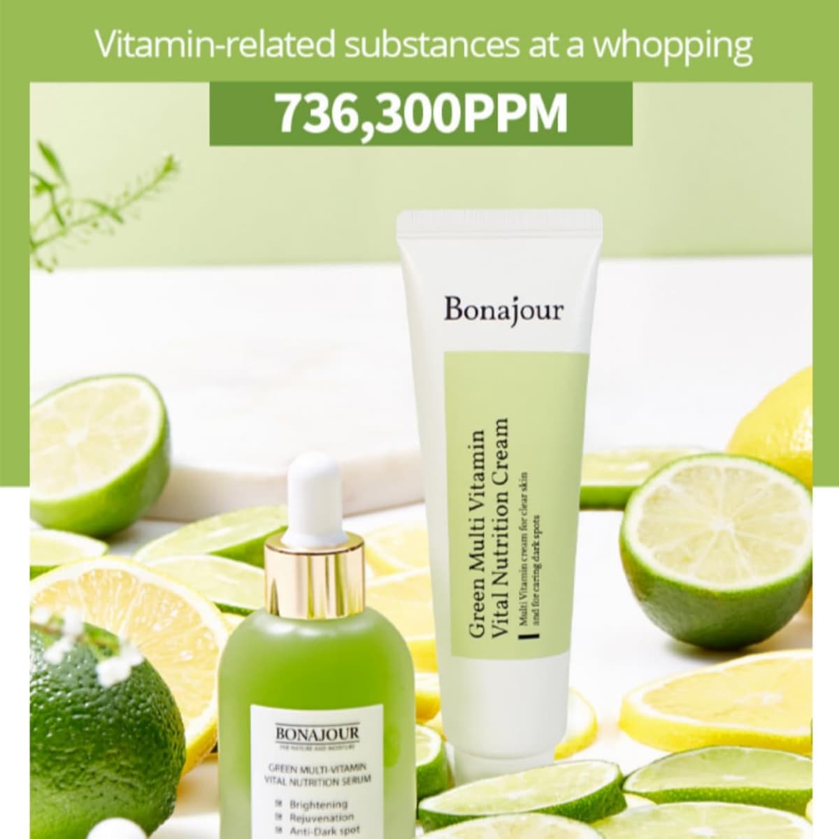 Bonajour Green Multi Vitamin Vital Nutrition Cream
