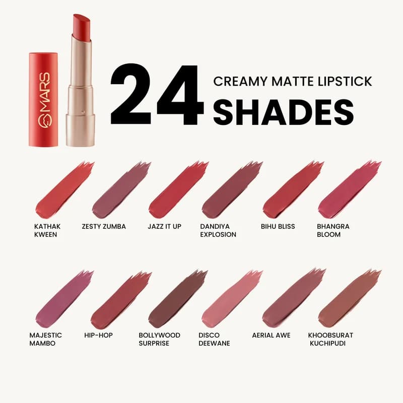 Mars Creamy Matte Lipstick