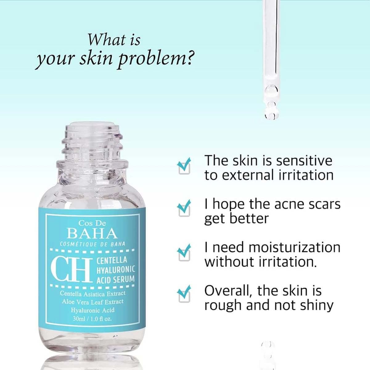 Cos De Baha Centella HA Serum (CH)