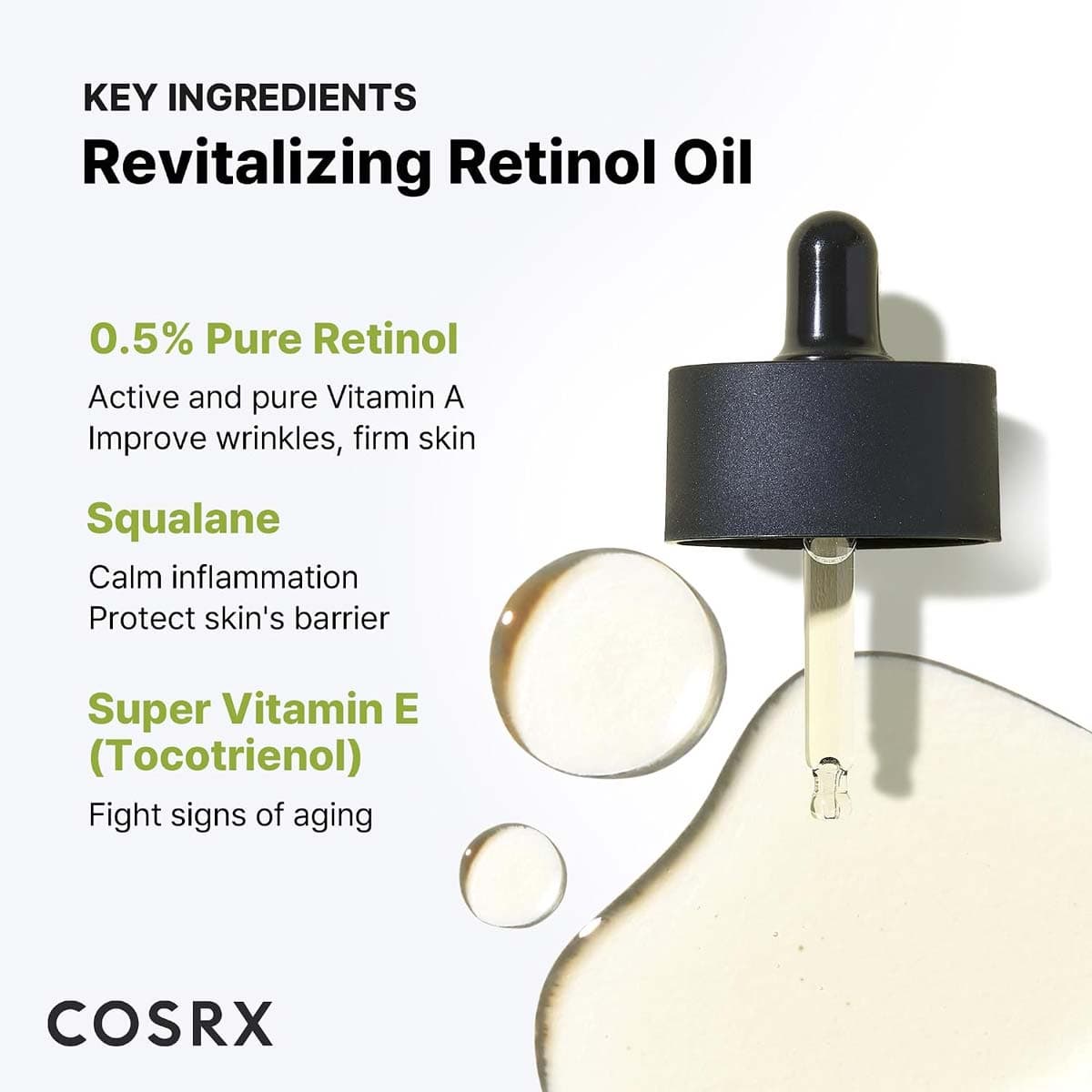 Cosrx The Retinol 0.5 Oil