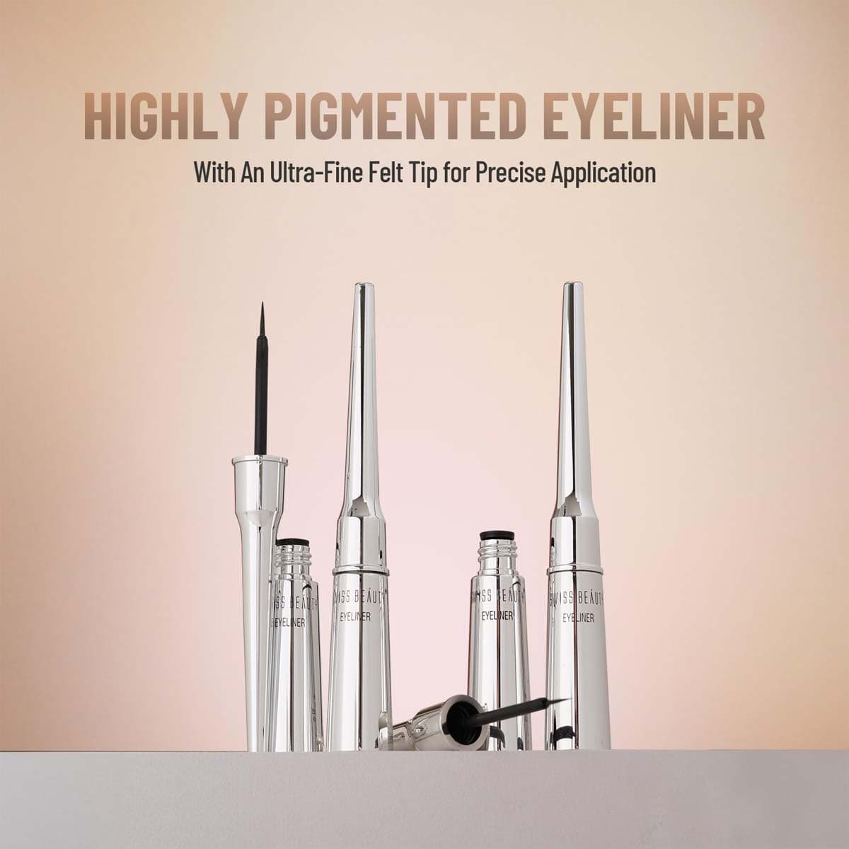 Swiss Beauty Jet Black Long Lasting Liquid Eyeliner