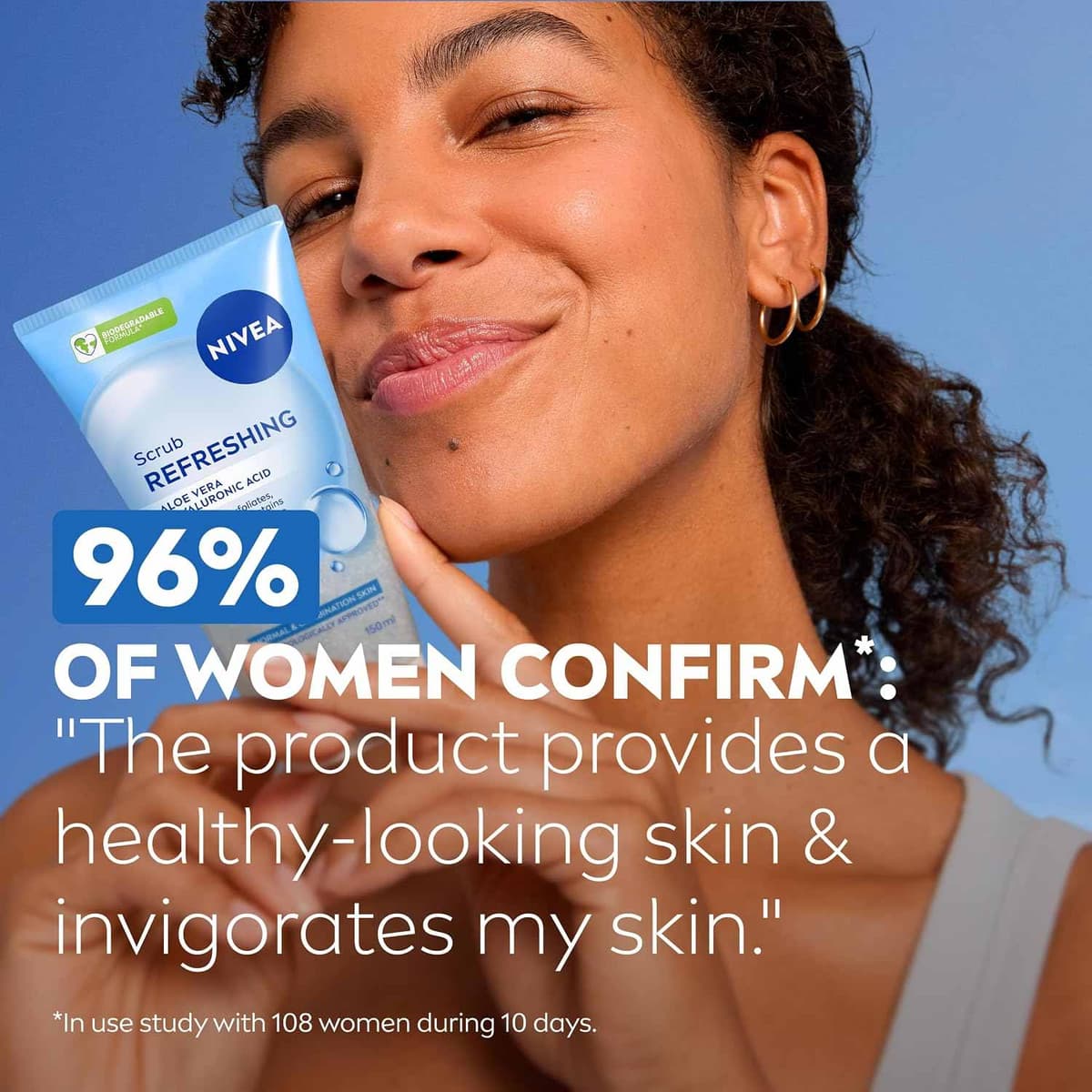 Nivea Refreshing Face Scrub with Hyaluronic Acid