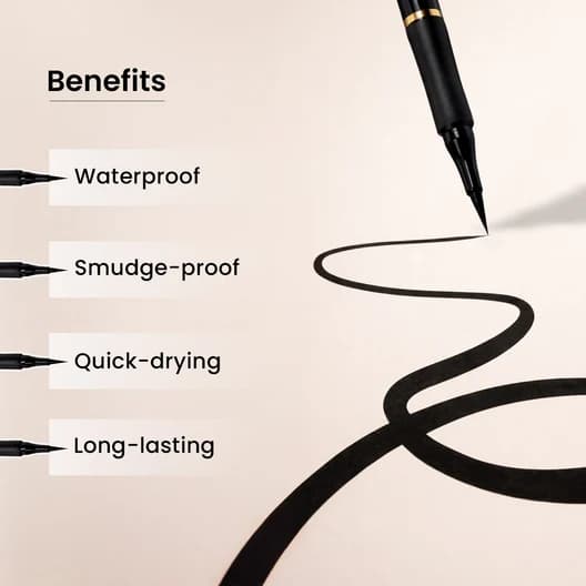 Swiss Beauty Bold Felt Tip Eyeliner