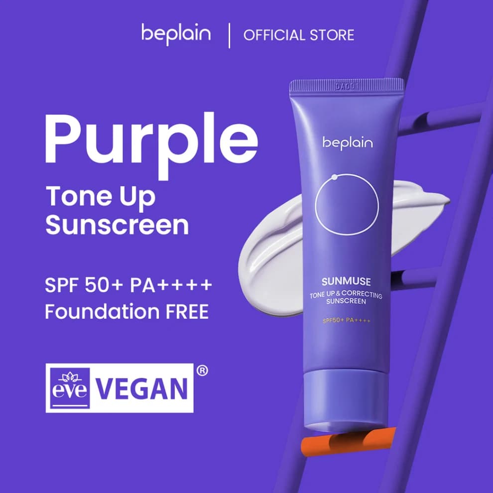beplain Sunmuse Tone Up & Correcting Sunscreen SPF50+ PA++++