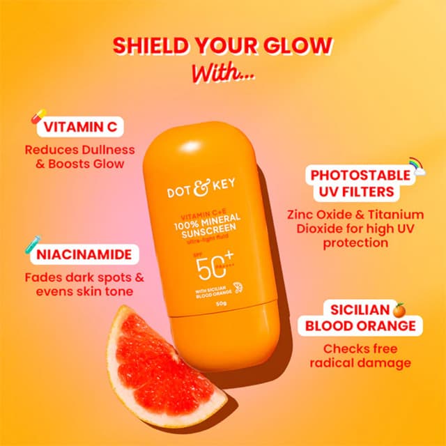 Dot & Key Vitamin C+E 100% Mineral Sunscreen