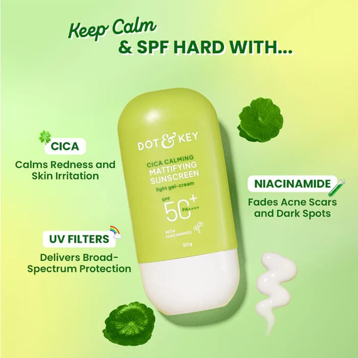 Dot & Key Cica Calming Mattifying Sunscreen