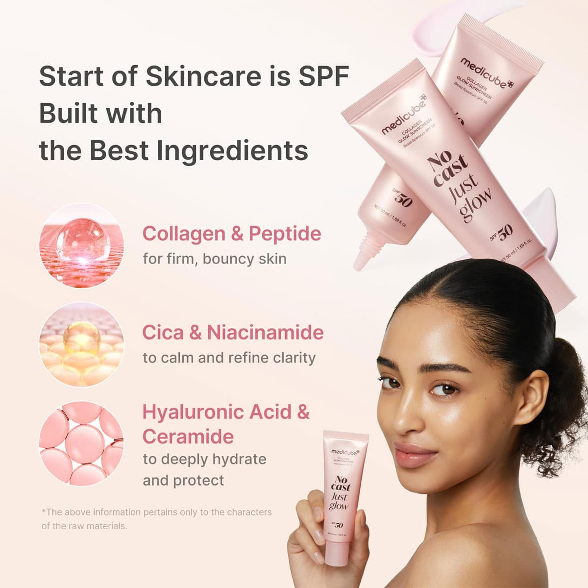 Medicube Collagen Glow Sunscreen SPF50+ PA++++