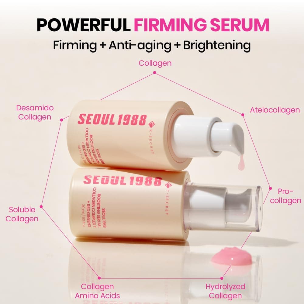 K SECRET SEOUL 1988 Boosting Serum : Collagen Complex 7 + Red Ginseng