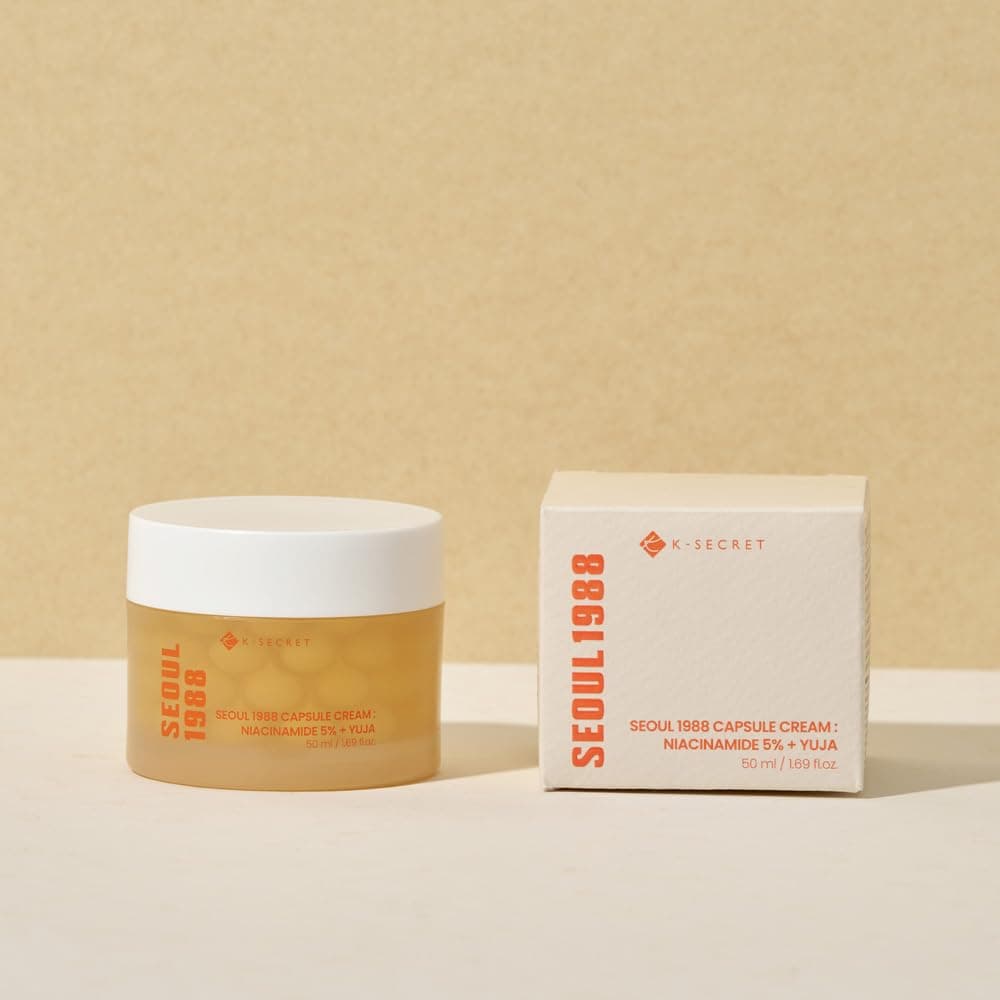 K SECRET SEOUL 1988 Capsule Cream: Niacinamide 5% + Yuja