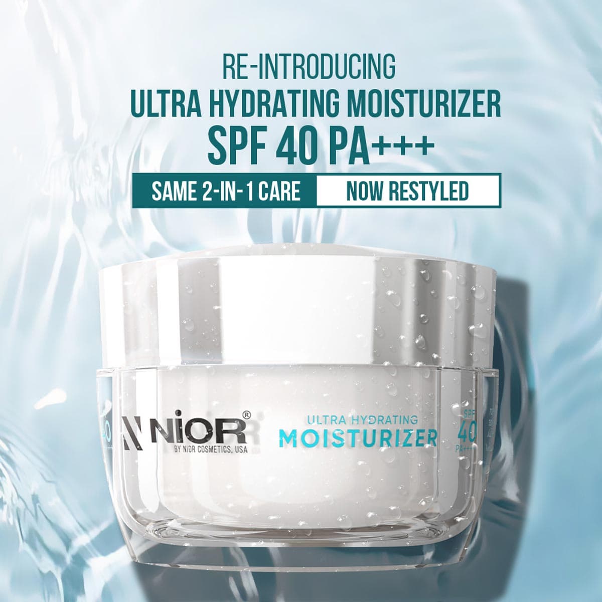 Nior Ultra Hydrating Moisturizer SPF 40++++