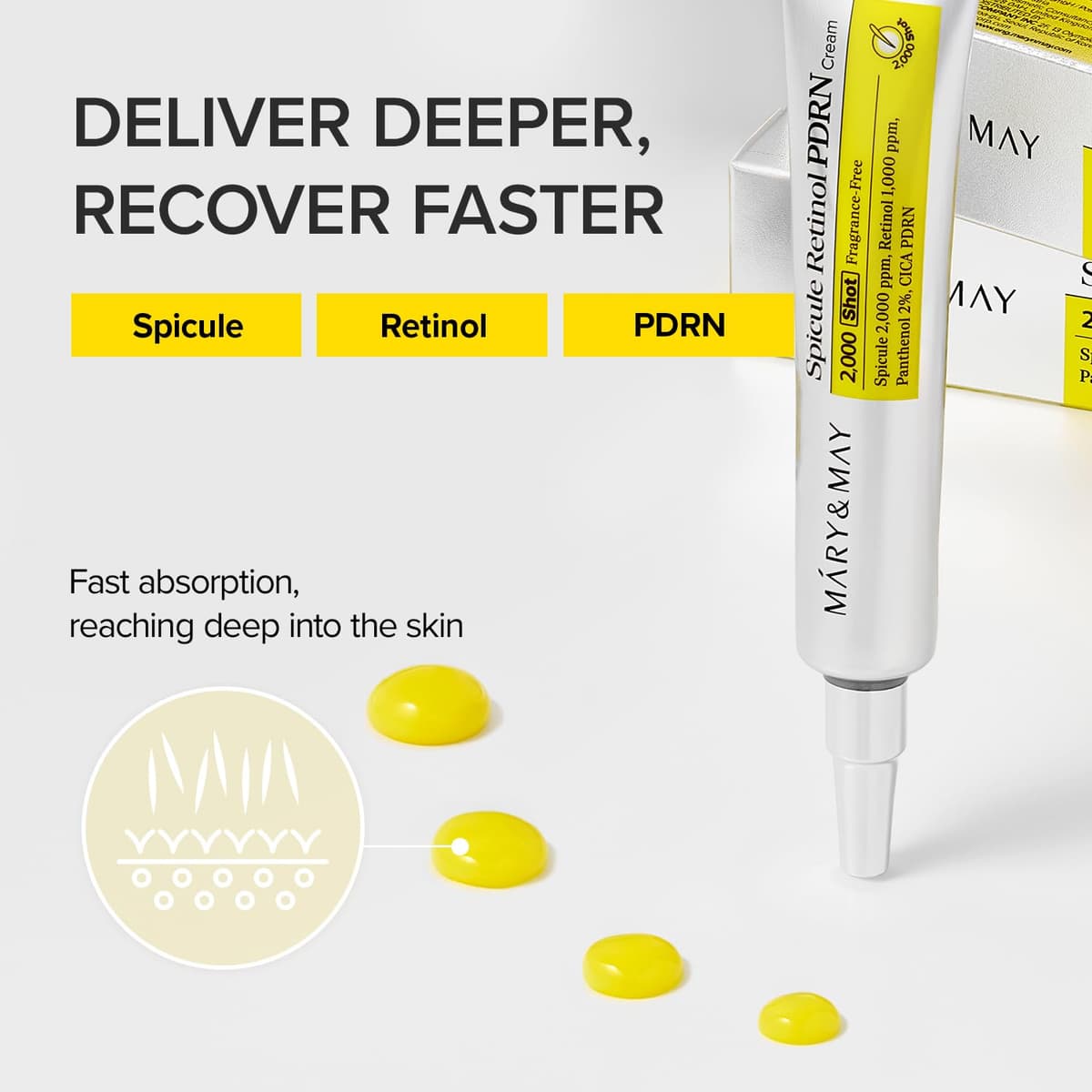Mary&May Spicule Retinol PDRN Cream