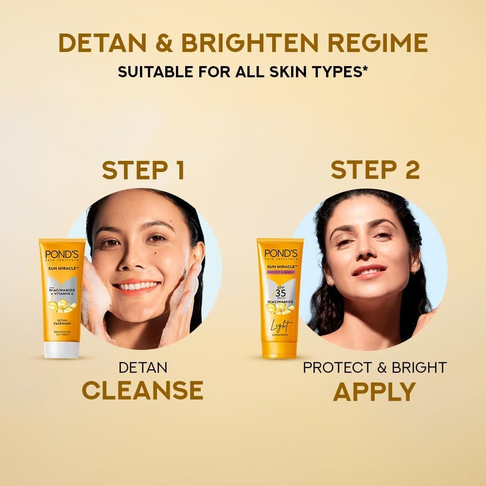 Ponds Sun Miracle Protect & Bright Light Sunscreen