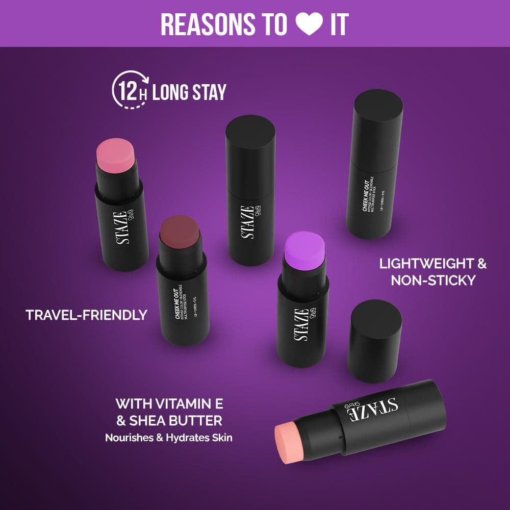 Staze 9to9 Cheek Me Out Multi Purpose Stick