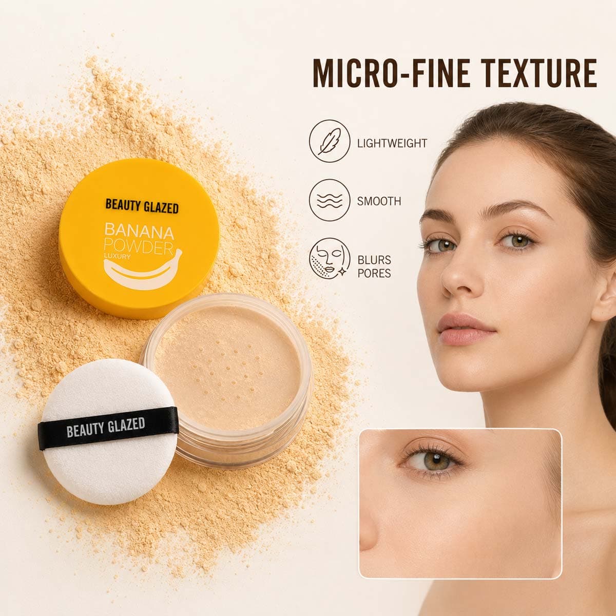 Beauty Glazed Banana Luxury Powder
